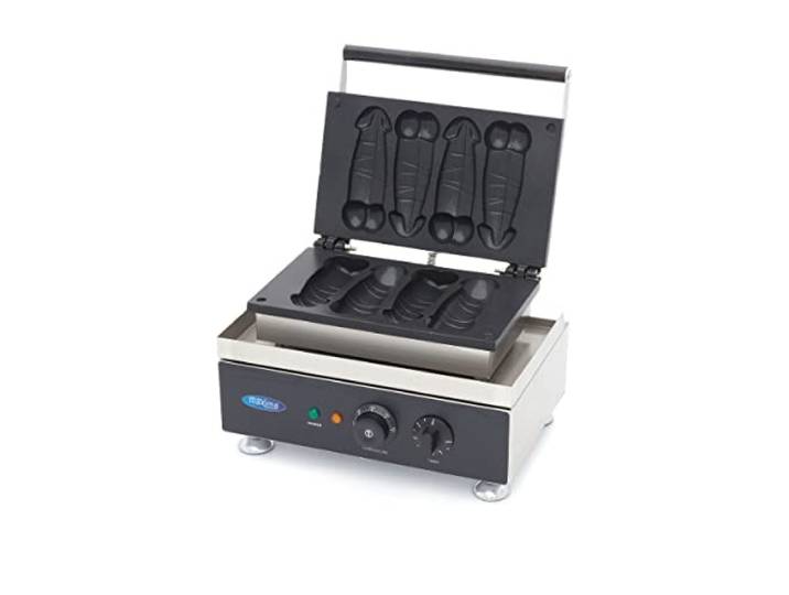 Maxima Wafelijzer - 4 Stuks - Penis