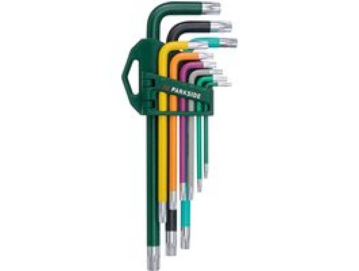 PARKSIDE® Set de mini tournevis à cliquet (Set de clés mâles étoile, 9 pièces)