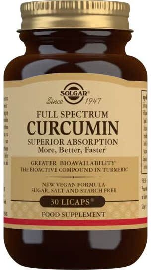 Solgar Full Spectrum Cúrcuma 30 perlas