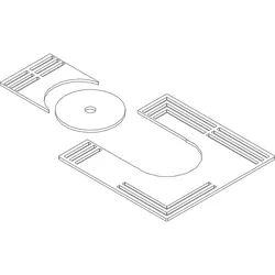 Abdeckung oben schwarz Figura - 8738803760