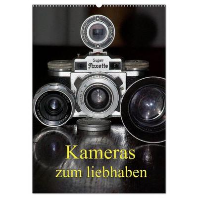 Kameras zum liebhaben (Wandkalender 2026 DIN A2 hoch), CALVENDO Monatskalender