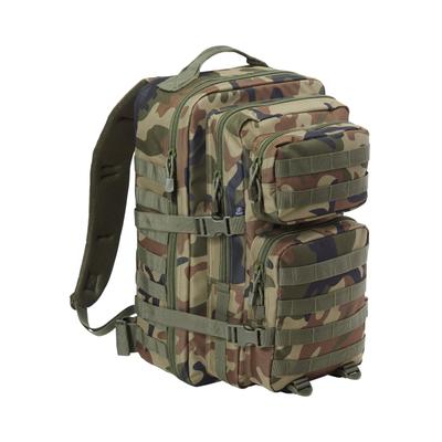 Rucksack BRANDIT "Brandit Accessoires US Cooper Backpack Large", Gr. onesize, grün (olive camo), Polyester, Rucksäcke Rucksack
