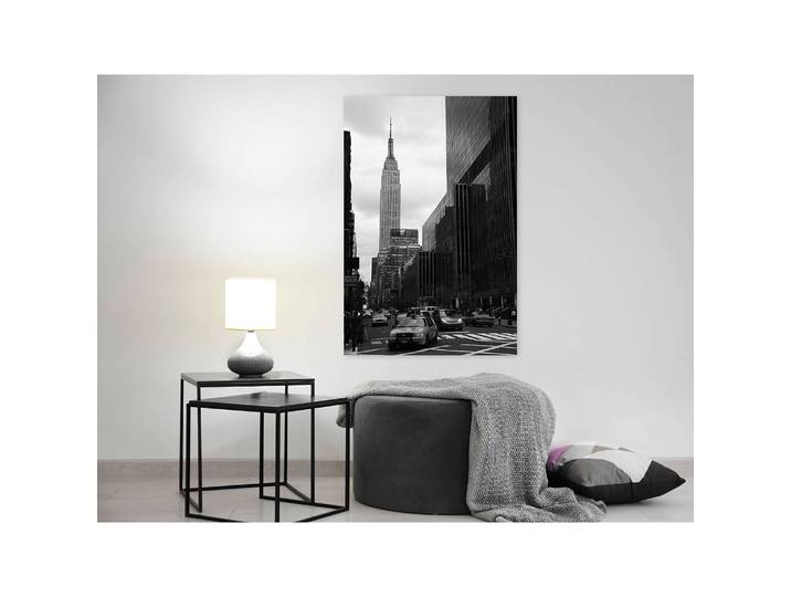 Tableau déco Street in New York Lin Gris 40 x 60cm