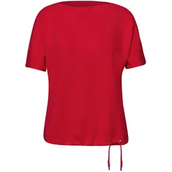 Street One Kurzarmshirt - Damen - Gr. 36 - rot