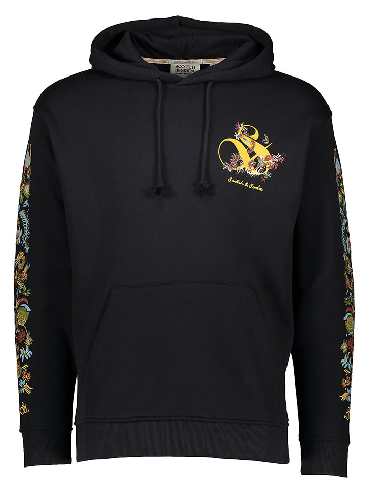 Scotch & Soda Hoodie in Schwarz - S