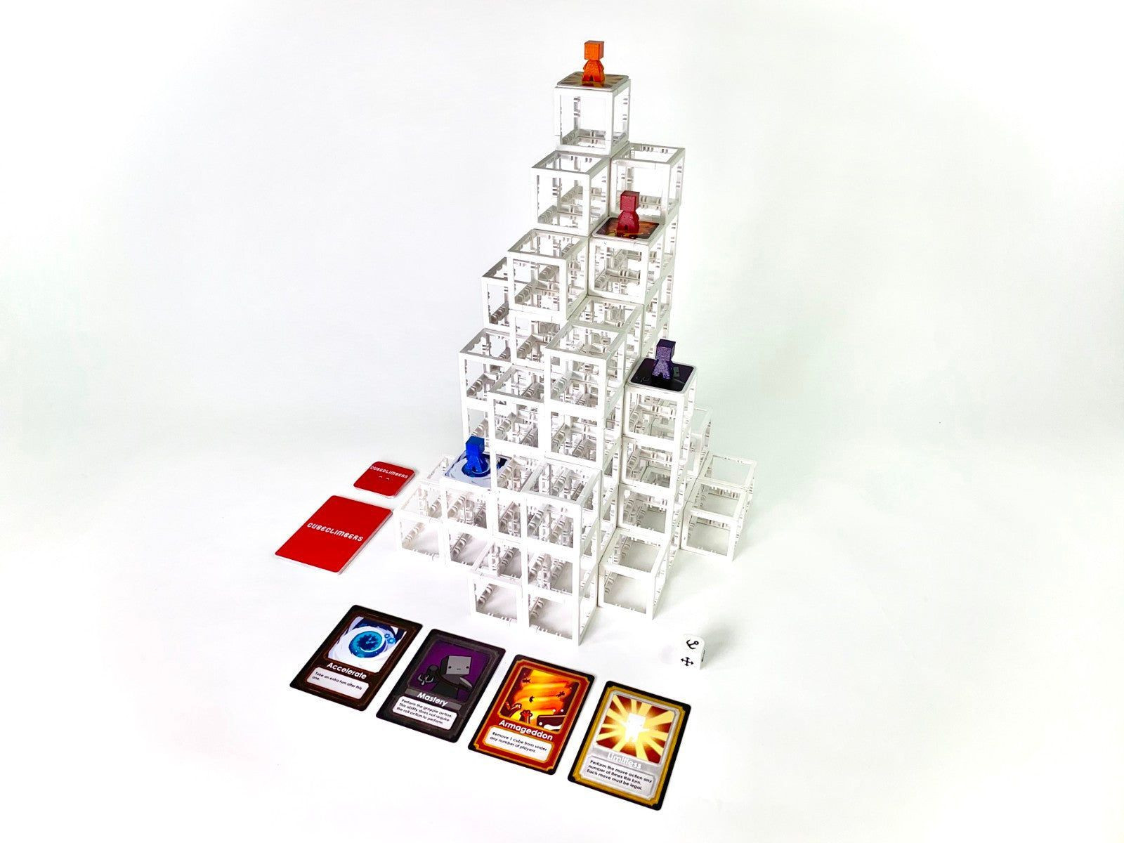 CubeClimbers - 3D Strategisch Bordspel voor Multiplayer, 8+ jaar