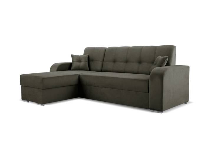 Ecksofa ORINOCO Links Grau (Monolith 95)