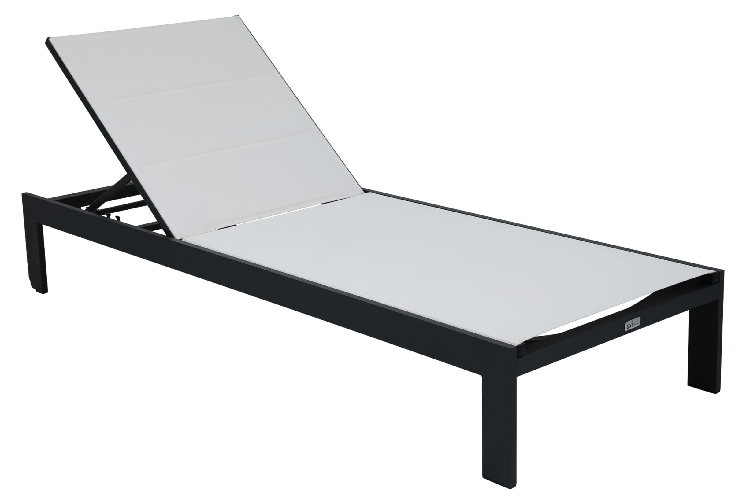 Liege mit Aluminiumrahmen und 5 Positionen