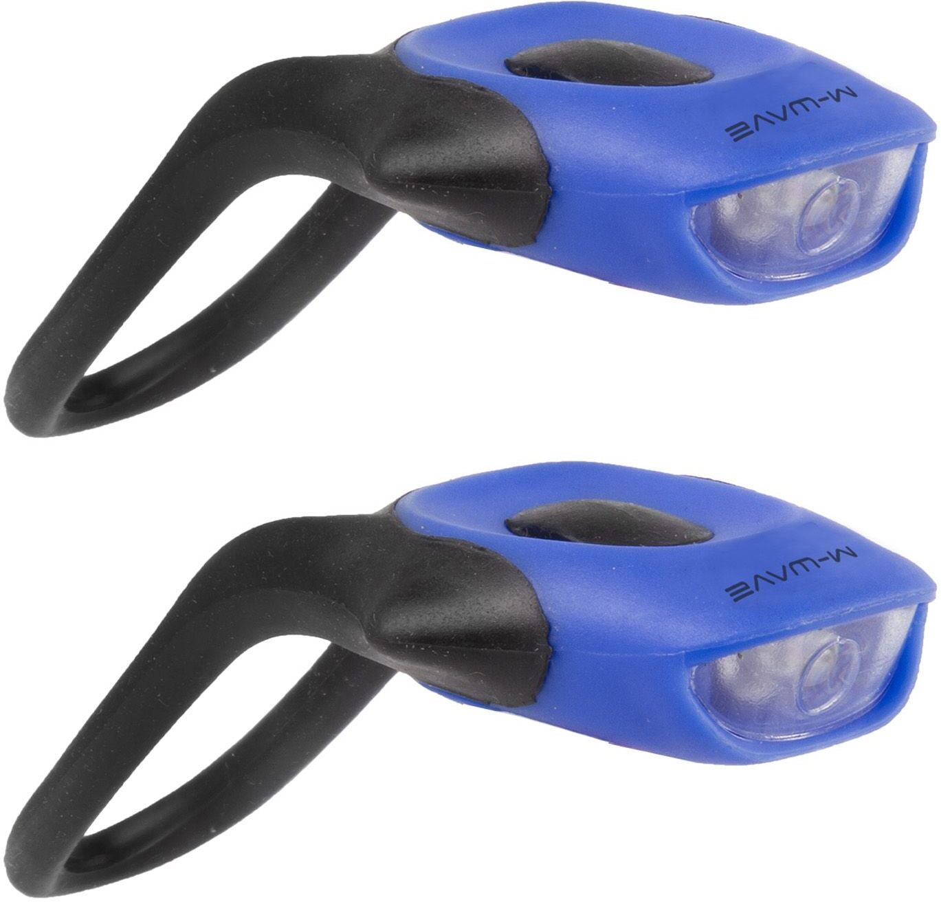 M-Wave Led-Cykellygtesæt – Sort - Sort