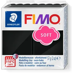 Staedtler FIMO 8020 Modellierton 57 g Schwarz 1 Stück(e)