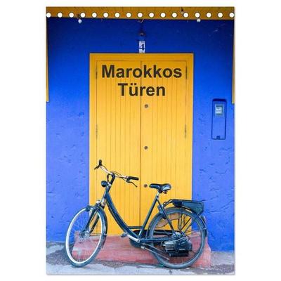 Marokkos Türen (Tischkalender 2027 DIN A5 hoch), CALVENDO Monatskalender