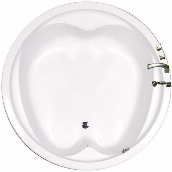 Caribia Oase 160 round bathtub 160 cm Oase incl. foot frame