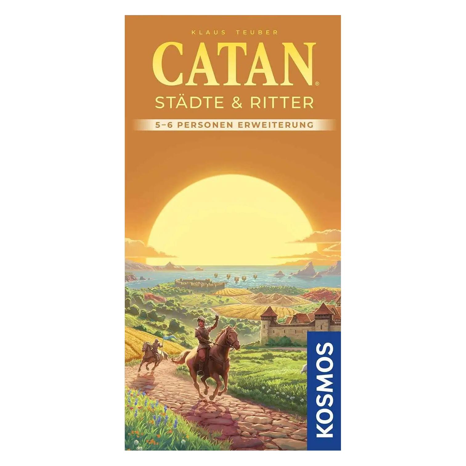 Kosmos CATAN - Städte & Ritter - Erweiterung für 5-6 Personen (Deutsch, 5 - 6 Spieler) (685133)