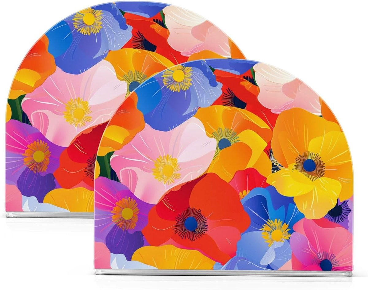 Servethouder Acryl voor Bloemen Decoratie en Tafel Ordening