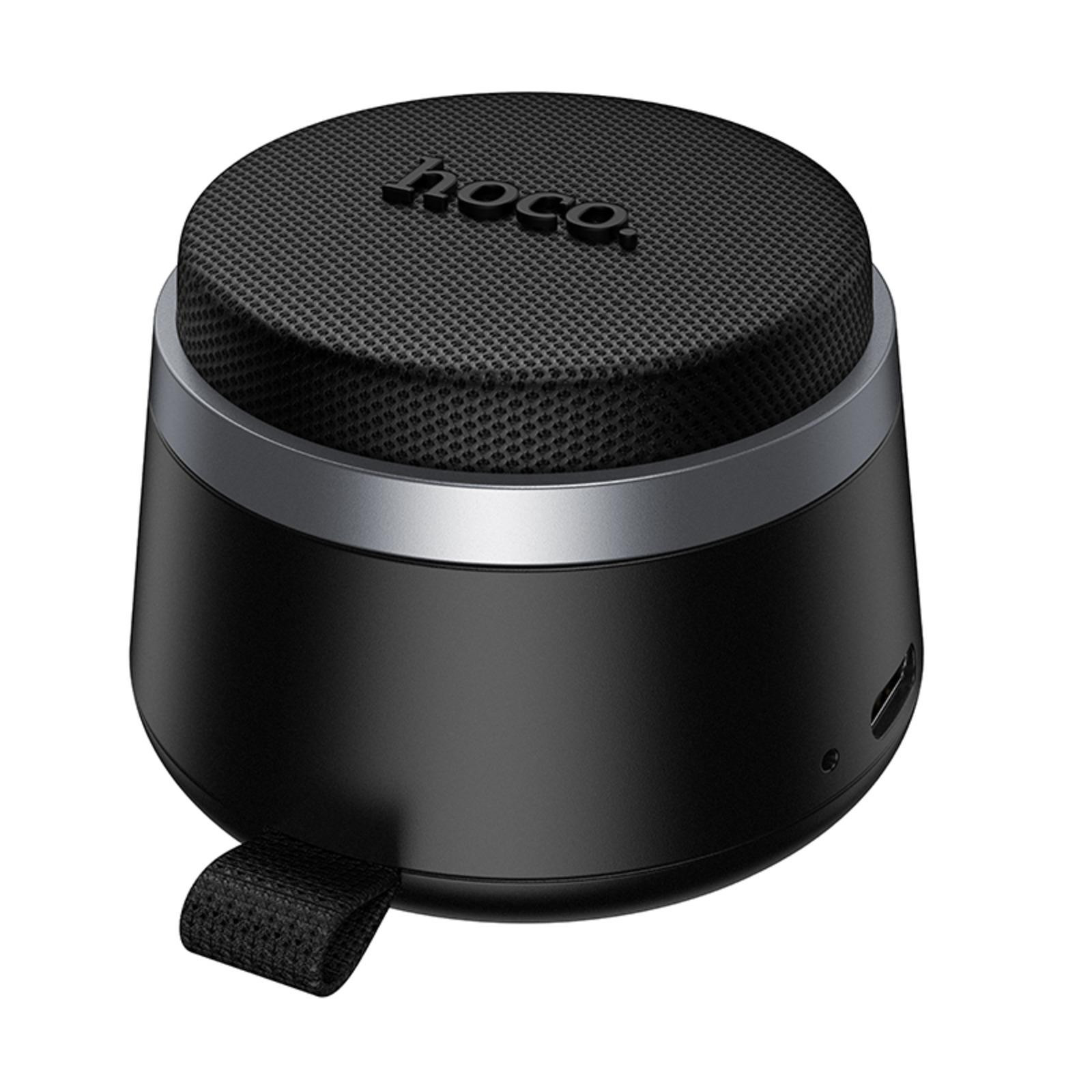Hoco Magnetische Bluetooth-luidspreker met telefoonhouder, RGB-verlichting en TWS, 3W