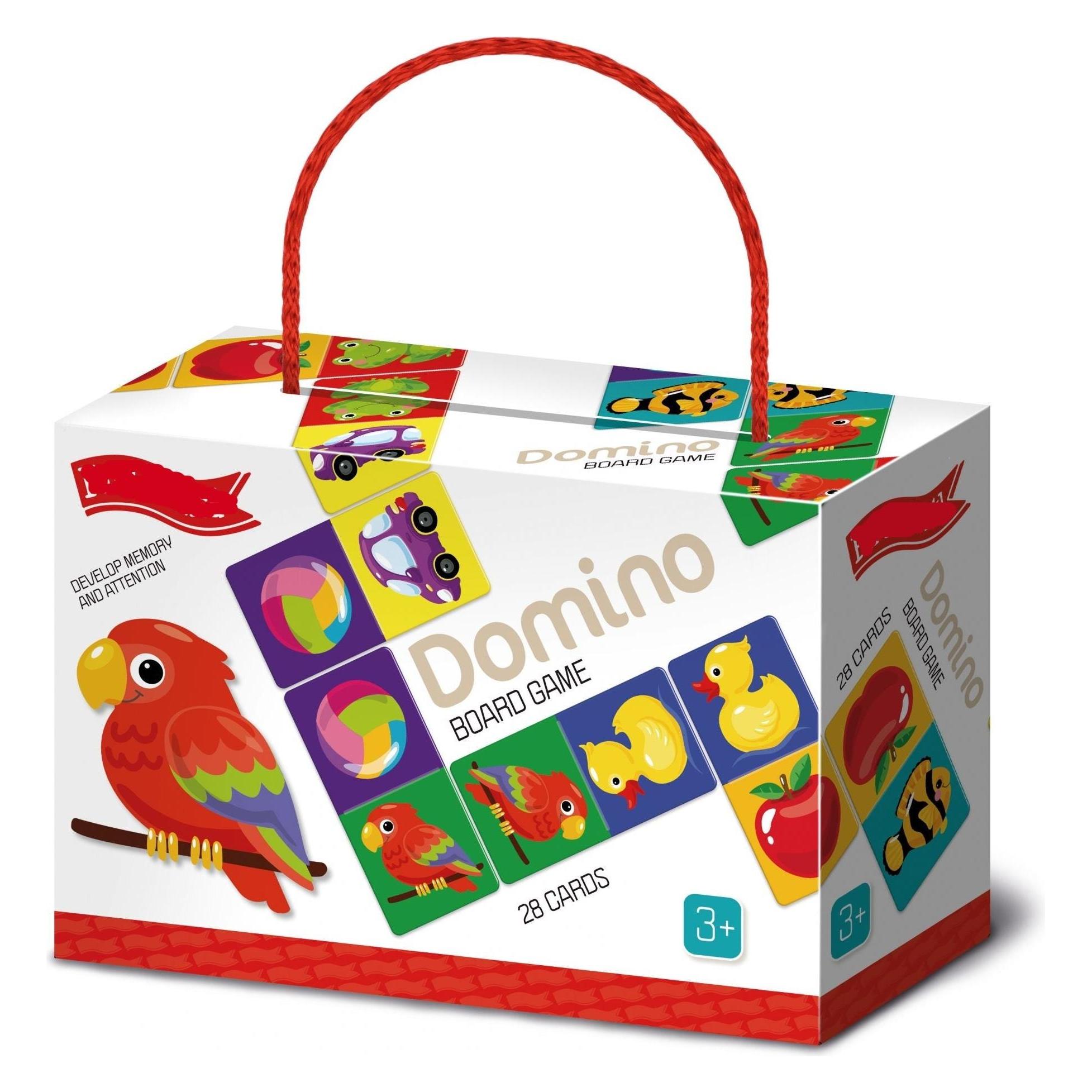 Activity Board Lernspiele für Kinder, Familienspiel - DOMINO Baby (F-04049)