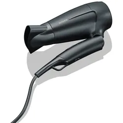 Severin HT 0159 Reisehaartrockner mit faltbarem Griff 1600 W schwarz