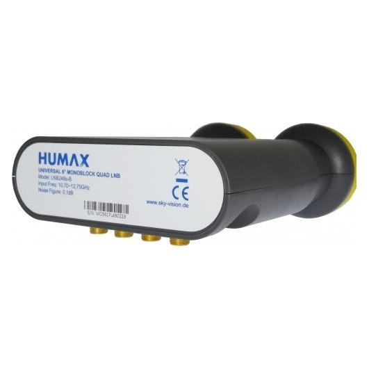 Humax IDdigital/ LNB 248, Monoblock 6°, Quad, 0.1dB, 40mm (Quattro LNB, 40mm) (lnb 248 gold)