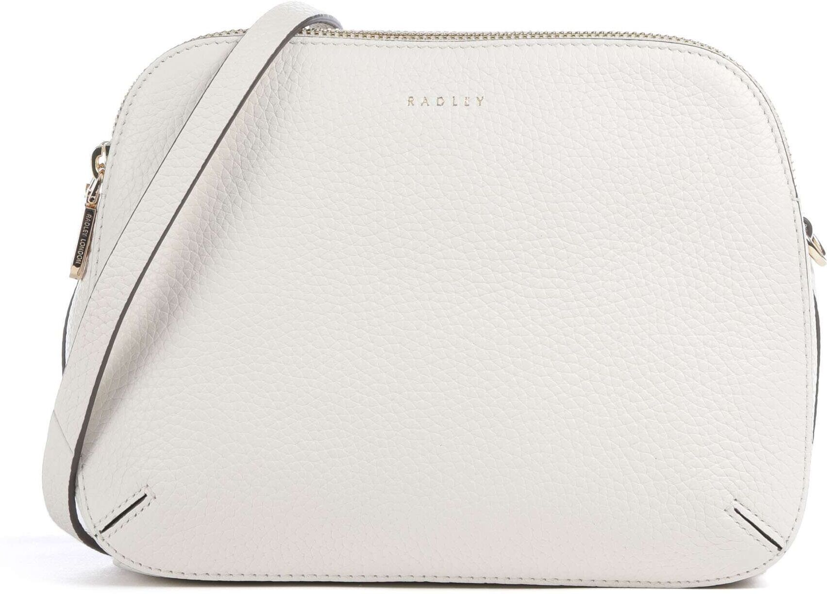 Radley London Dukes Place Medium   Leather Crossbody bag   white