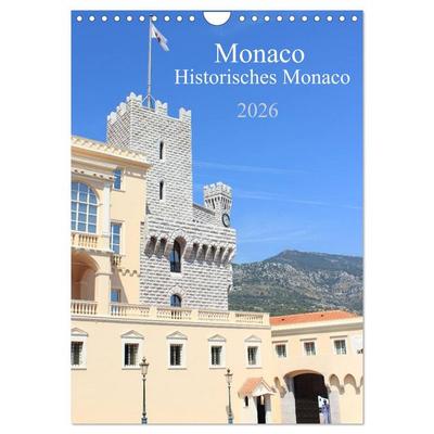 Monaco - Historisches Monaco (Wandkalender 2026 DIN A4 hoch), CALVENDO Monatskalender