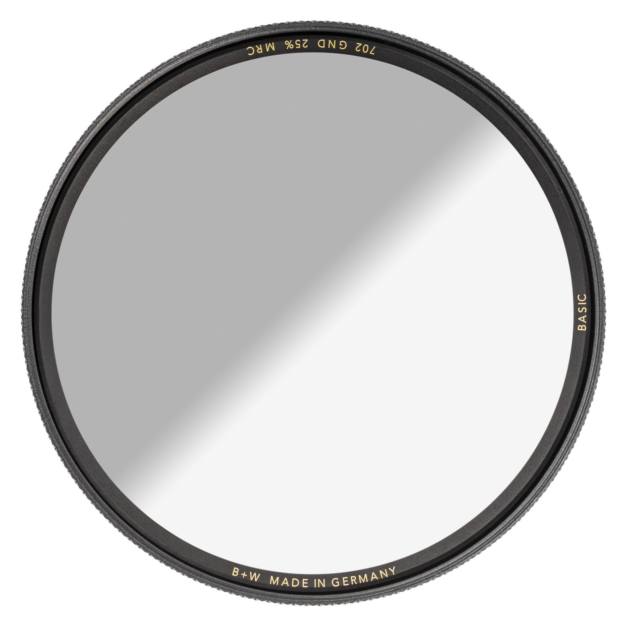 B+W 702 Grauverlaufs-Filter 50%, MRC/Basic 77mm (77 mm, ND Filter) (1102717)