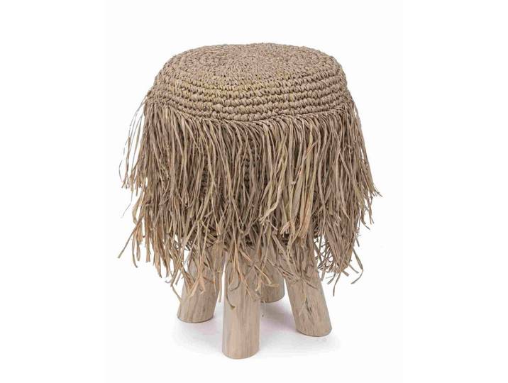 Feeling4Home Sitzhocker Florinda aus Teakholz No.2
