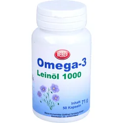 Omega 3 Leinöl 1000 Berco 50 ST