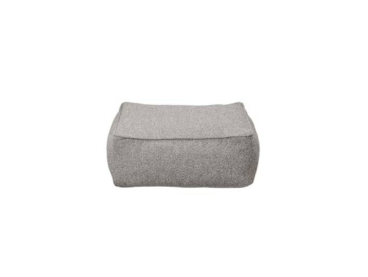 blomus Outdoor Hocker -Grow- Sitzhocker Garten wetterfest Farbe Earth Bouclé Outdoor Pouf Lounge Modul Terrasse Balkon Garten ohne Bodenplatte