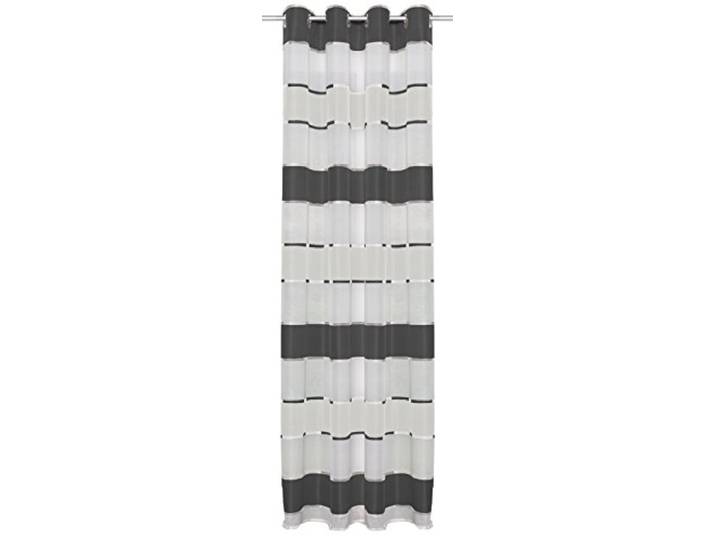 Home fashion 51316-580 - H: 245 x B: 140 cm ösenschal, dekostoff, anthrazit