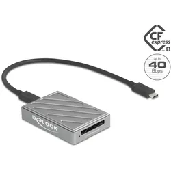 DELOCK 40 Gbps USB Type-C Card Reader für CFexpress Typ B