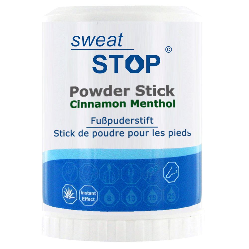 Sweatstop Powder Stick Fußpuderstift 60 g Stifte