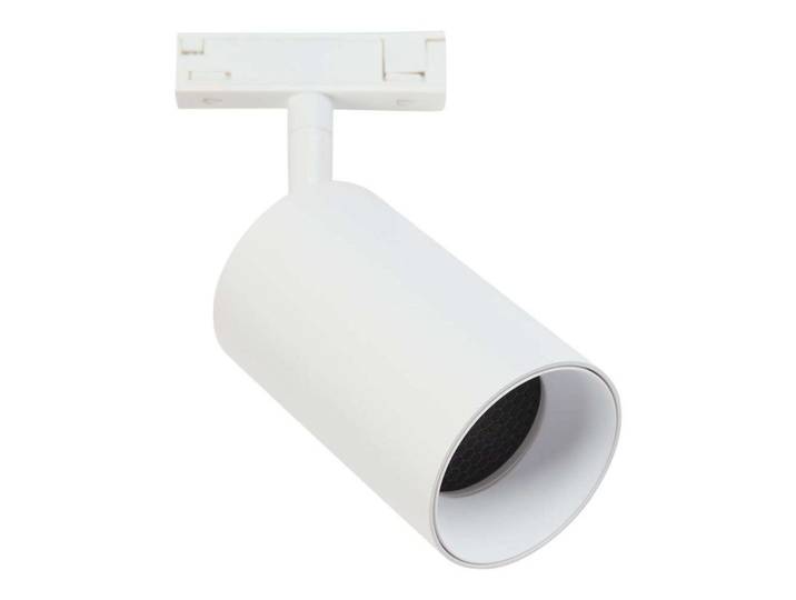 Designline Tube PRO Schienenspot weiß GU10 - Antidark - Wohnzimmer - Metall