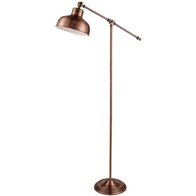 SEARCHLIGHT Stehlampe "Macbeth-Stehleuchte - Antikes Kupfer", braun (antik, kupferfarben), H: 135cm, 1 Stk., Leuchten, Stehlampe