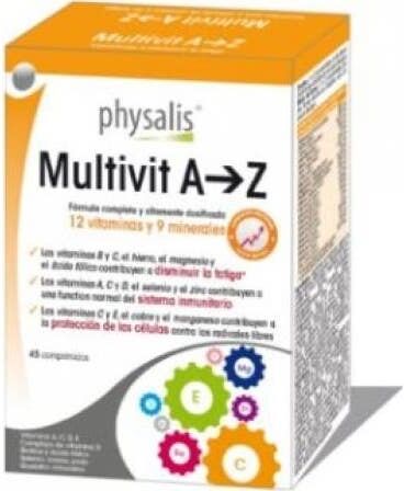PHYSALIS Multivit A-Z 45 caps