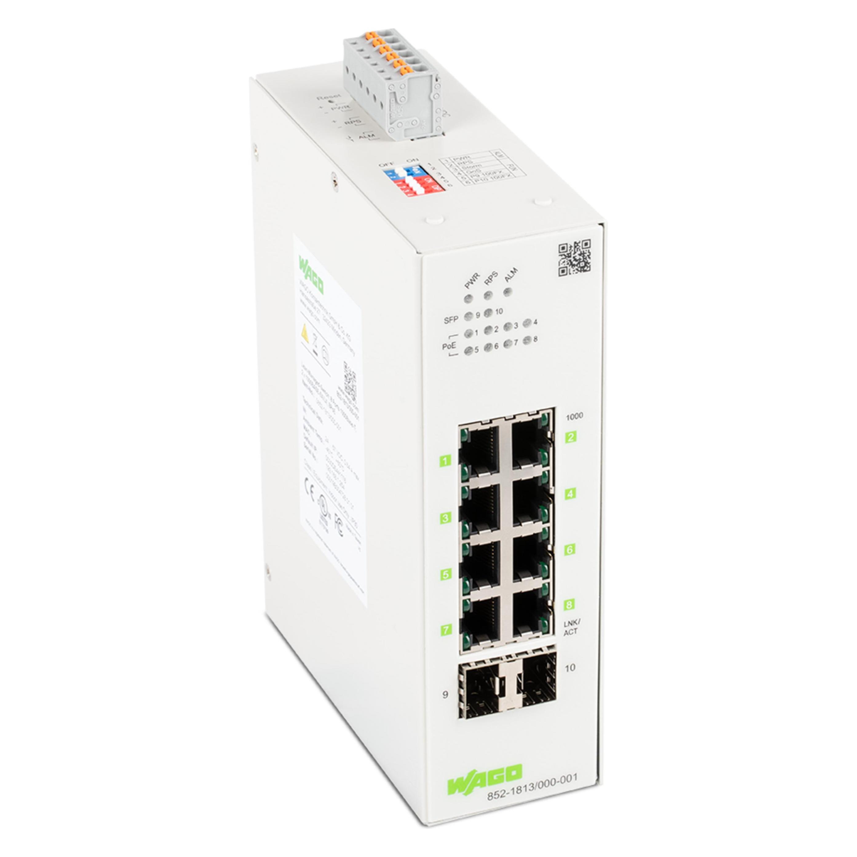 Wago Lean-Managed-Switch (8 Ports) (852-1813/000-001)