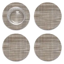 Chilewich, Tischset, Coasters (Set of 4) Mini Basketweave (4 Stk.)