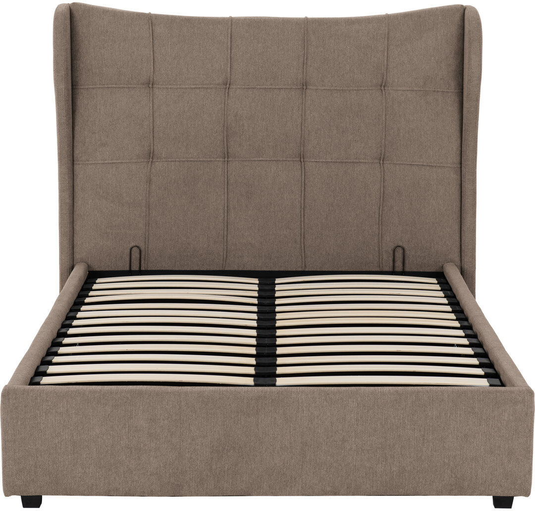 Seconique Verona Ottoman Bedframe Brown Double (4'6)