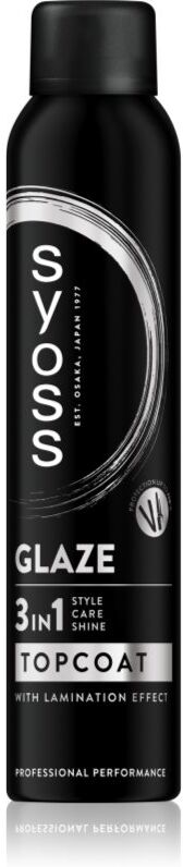 Syoss Intense Glaze Topcoat brillant à lèvres pour cheveux 200 ml