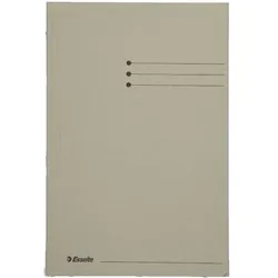 Esselte, Mappe, Dreiflügelmappe 1032307 Folio Karton 235 mm x 350 mm Grau (Folio, 50x)
