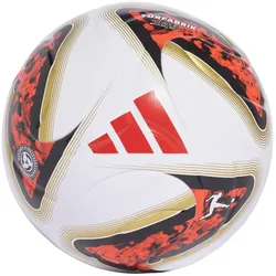 adidas Torfabrik League Bundesliga Fußball Trainingsball 2026/27 in Box HY5057 - white/black/solar red 4