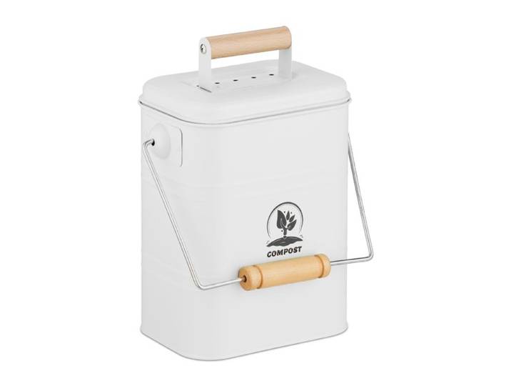 Relaxdays Komposteimer Küche 3,5 Liter