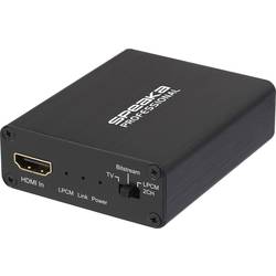 SpeaKa Professional Audio Extraktor SP-AE-H/TC-04v2 [HDMI - HDMI, Toslink, Klinke, Cinch] 3840 x 2160 Pixel SP-6710864