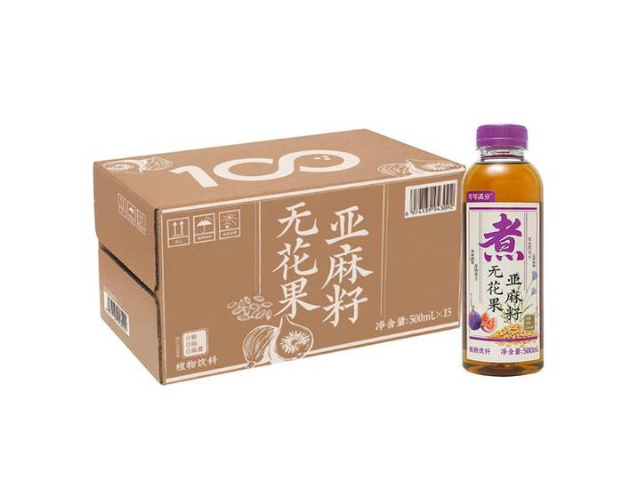 【Boisson Chaude】COCO 100 Boisson aux figues et graines de lin 500 ml * 15