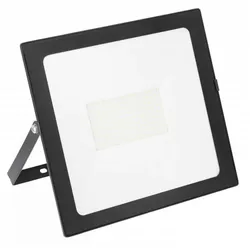 150w Hochwertiger LED Fluter Strahler Flutlicht für den Außenbereich und Feuchtraum IP65 IK08 in schwarz Eckig|Kaltweiß