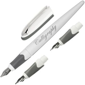 Online Kalligraphie-Stift Air Best Writer Set, White, Füller mit 3 Federn