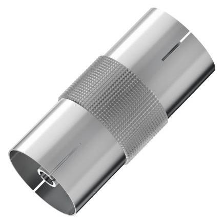 Hama Antennen-Adapter, Koax-Kupplung - Koax-Kupplung (Antennenkabel) (00305091)