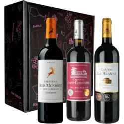 Geschenkset 3 Fl. - Médoc Meilleures Ventes - 2.25L