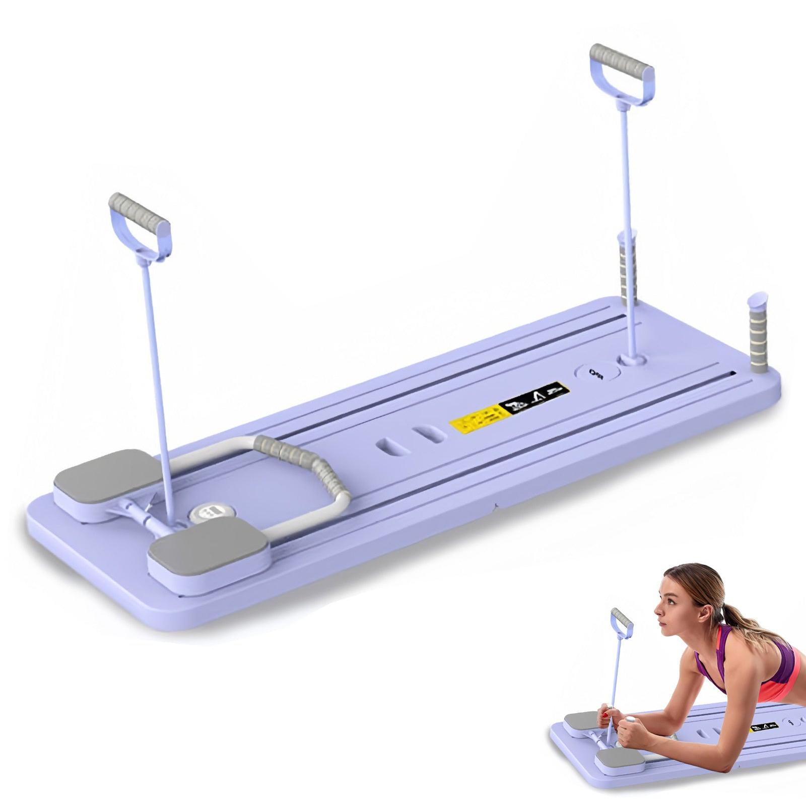 Pilates-Platte - Pilates-Gerät - Bauchmuskeltrainer - Fitness-Platte - Trainingsgerät - Faltbares Design
