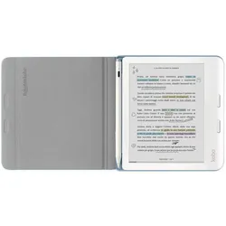 Kobo Notebook Sleepcover Case (Kobo Libra Colour), eReader Hülle, Blau
