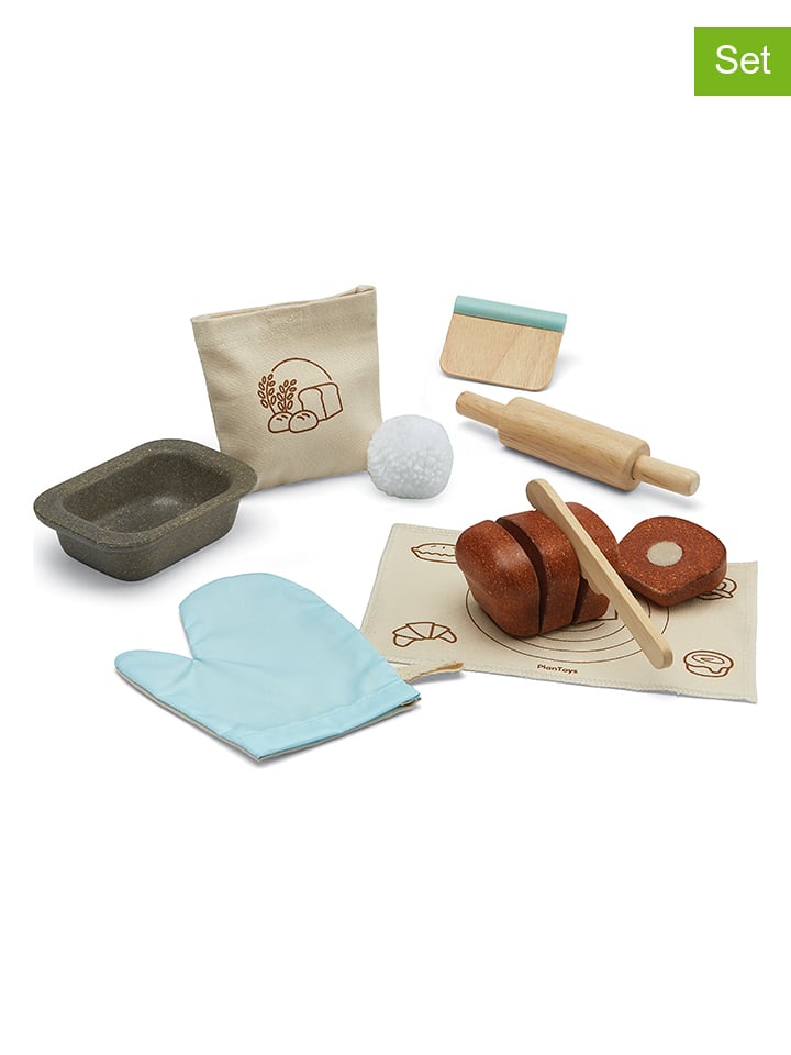 Plan Toys 7tlg. Brot-Backset - ab 2 Jahren - onesize